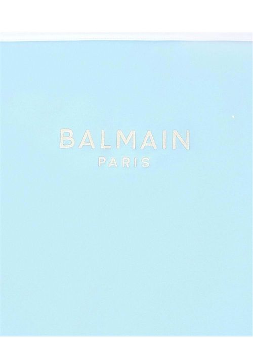 Coperta, neonato, logata. BALMAIN | BX0510 Z327860RBG